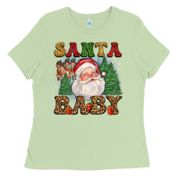 Matcha santa baby Ladies Tee - FaDigitalArtStudio