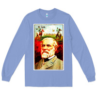 Colony Blue lee Confederate General Long Sleeve Tee - artisFamous