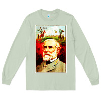 Matcha lee Confederate General Long Sleeve Tee - artisFamous