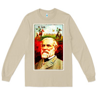 Mushroom lee Confederate General Long Sleeve Tee - artisFamous