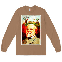Toasted Coconut lee Confederate General Long Sleeve Tee - artisFamous
