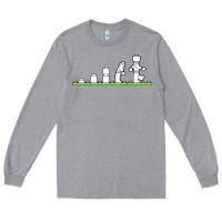 Heather Grey lego Long Sleeve Tee - artisFamous