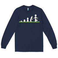 Navy lego Long Sleeve Tee - artisFamous