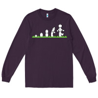 Plum lego Long Sleeve Tee - artisFamous
