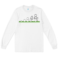 White lego Long Sleeve Tee - artisFamous