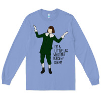 Colony Blue berries and cream Long Sleeve Tee - artisFamous