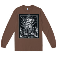 Chestnut hecate tarot card triple moon goddess witch wiccan pagan Long Sleeve Tee - artisFamous