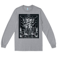 Heather Grey hecate tarot card triple moon goddess witch wiccan pagan Long Sleeve Tee - artisFamous