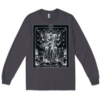 Smoke hecate tarot card triple moon goddess witch wiccan pagan Long Sleeve Tee - artisFamous
