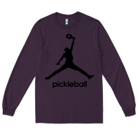 Plum funny pickleball Long Sleeve Tee - artisFamous