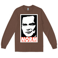 Chestnut norm macdonald Long Sleeve Tee - artisFamous