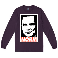 Plum norm macdonald Long Sleeve Tee - artisFamous