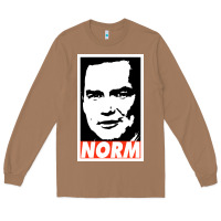 Toasted Coconut norm macdonald Long Sleeve Tee - artisFamous