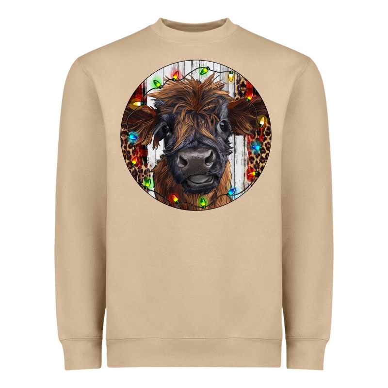 Western Christmas Calf Heavyweight Sweatshirt by RanaPortraitStore | Teevron