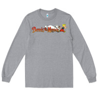 Heather Grey Dennis the Menace funny cartoon movie Long Sleeve Tee - artisFamous