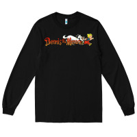 Black Dennis the Menace funny cartoon movie Long Sleeve Tee - artisFamous