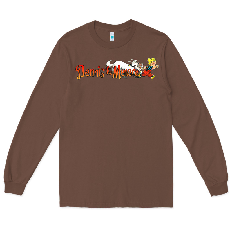Dennis The Menace Funny Cartoon Movie Long Sleeve Tee by artisFamous | Teevron