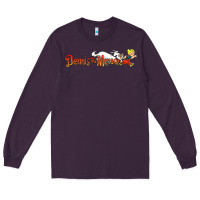 Plum Dennis the Menace funny cartoon movie Long Sleeve Tee - artisFamous