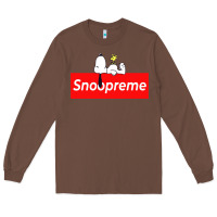 Chestnut snoopreme Long Sleeve Tee - artisFamous