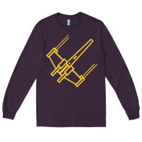 Plum x wing starfighter Long Sleeve Tee - artisFamous