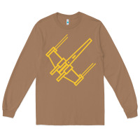 Toasted Coconut x wing starfighter Long Sleeve Tee - artisFamous