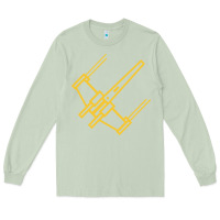 Matcha x wing starfighter Long Sleeve Tee - artisFamous