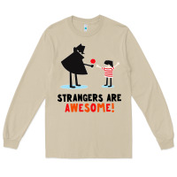 Mushroom strangers are awesome Long Sleeve Tee - artisFamous