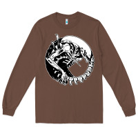 Chestnut xenomorph Long Sleeve Tee - artisFamous