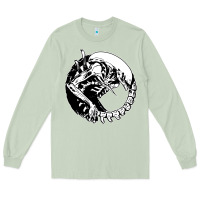 Matcha xenomorph Long Sleeve Tee - artisFamous