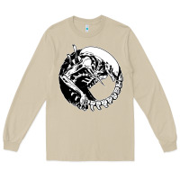 Mushroom xenomorph Long Sleeve Tee - artisFamous