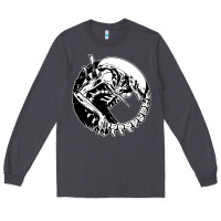 Smoke xenomorph Long Sleeve Tee - artisFamous