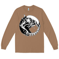 Toasted Coconut xenomorph Long Sleeve Tee - artisFamous