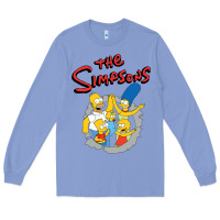 The Simpsons Funny Family Long Sleeve Tee | Teevron