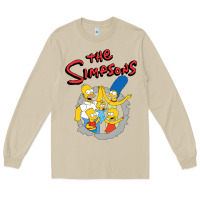 Mushroom the simpsons funny family Long Sleeve Tee - artisFamous
