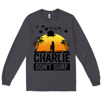 Smoke summer vacation charlie don't surf Long Sleeve Tee - artisFamous