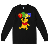 Black hunny the pooh Long Sleeve Tee - artisFamous