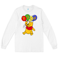 White hunny the pooh Long Sleeve Tee - artisFamous
