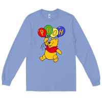 Colony Blue hunny the pooh Long Sleeve Tee - artisFamous