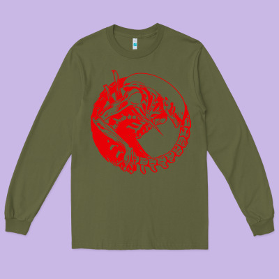 Xenomorph Long Sleeve Tee Designed By Artisfamous
