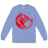 Colony Blue xenomorph Long Sleeve Tee - artisFamous