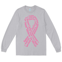 Moon Dust Pink Ribbon Long Sleeve Tee - artisFamous