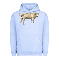 Pigment Grape Ice charolais bull Urban Hoodie - RanaPortraitStore