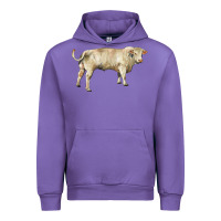 Tulip charolais bull Urban Hoodie - RanaPortraitStore