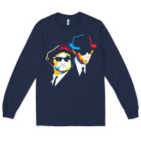 Navy blues brothers Long Sleeve Tee - artisFamous
