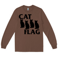 Chestnut cat flag Long Sleeve Tee - artisFamous