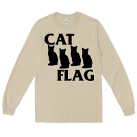 Mushroom cat flag Long Sleeve Tee - artisFamous