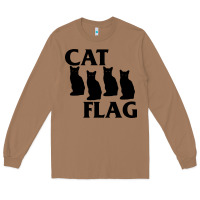 Toasted Coconut cat flag Long Sleeve Tee - artisFamous