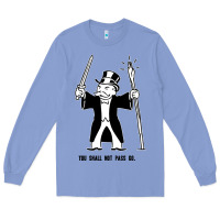 Colony Blue you shall not pass go Long Sleeve Tee - artisFamous