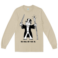 Mushroom you shall not pass go Long Sleeve Tee - artisFamous
