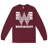 Burgundy new whataburger Long Sleeve Tee - artisFamous